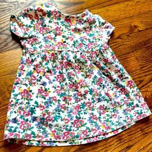 Joules floral shirt 9-12m